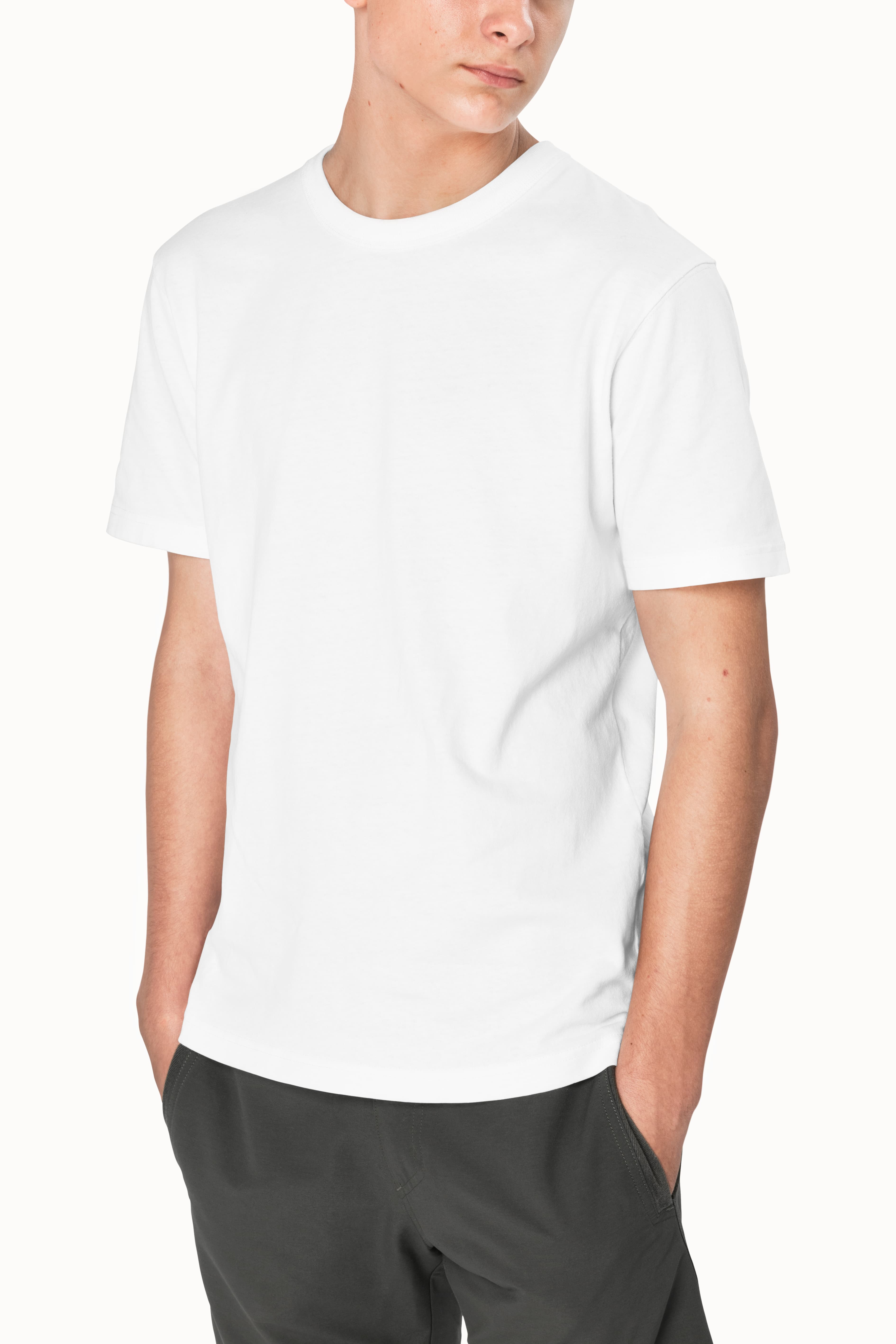 white t-shirt